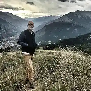 Photo de l'artiste FABIEN ANSELME à la montagne