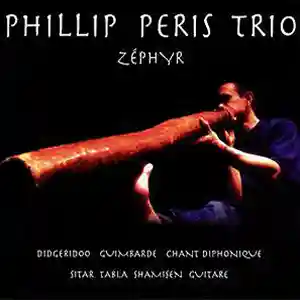 Pochette de l'album "Zéphyr" par le groupe Phillip Peris Trio