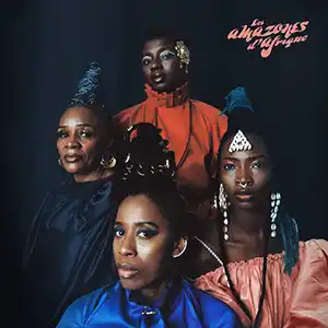 Pochette de l'album "Musow Danse" par le groupe Les Amazones d'Afrique