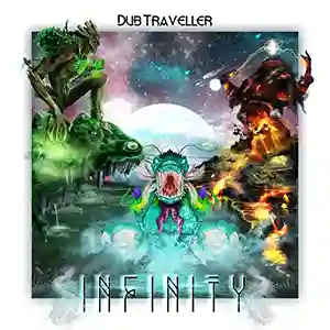 Pochette de l'album "Infinity" par l'artiste Dub Traveller