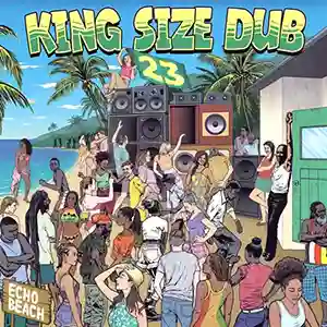 Pochette de la compilation "King Size Dub 23" par les artiste Dub Spencer and Trance Hill