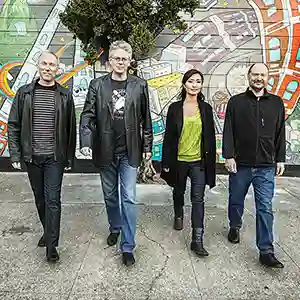 Photo du groupe américain Kronos Quartet