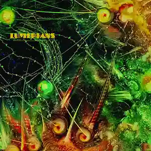 Pochette de l'album "Transmalinnia" par le groupe Lumerians