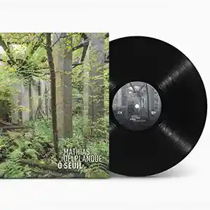 Pochette de l'album "Ö Seuil" par l'artiste nantais Mathias Delplanque. Présentation de la version vinyle