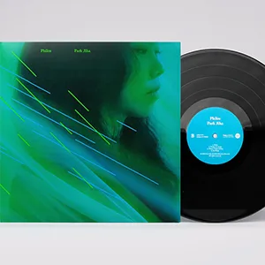 Pochette de l'album "Philos" de l'artiste coréenne Park Jiha dans sa version vinyle