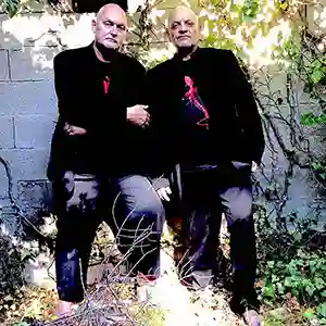 Photo des artistes Laurent Pernice et Dominique Beven