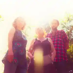 Photo du groupe Snowdrops avec Chritine Ott, Mathieu Gabry et Anne-Irène Kempf