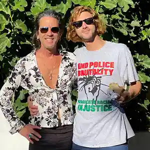 Photo des deux artistes du groupe SPARKLE DIVISION