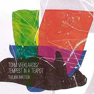 Pochette de l'album "Tempest in a Teapot" par l'accordéoniste estonienne Tuulikki Bartosik