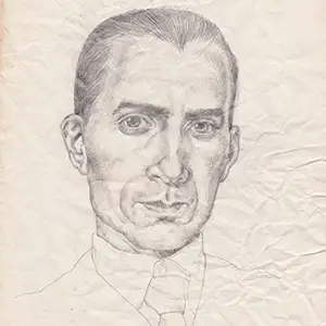 Portrait de Carlo Domenico pour l'album "Carlo Domenico Valyum" par l'artiste Mirco Magnani
