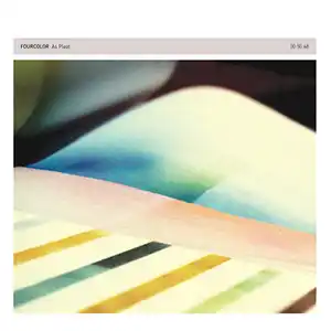 Pochette de l'album "As Pleat" par le groupe japonais Fourcolour