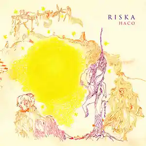 Pochette de l'album "Riska" par l'artiste japonaise Haco
