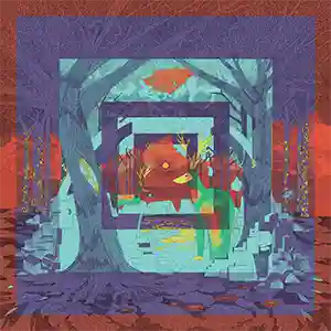 Pochette de l'album "Ethereal Dissolution" par l'artiste Hélène Vogelsinger