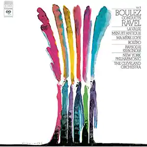 Pochette de l'album "Maurice Ravel / New York Philarmonic" de Pierre Boulez Photo de l'artiste du groupe