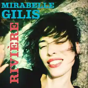 Pochette de l'EP "Rivière" par l'artiste Mirabelle Gillis