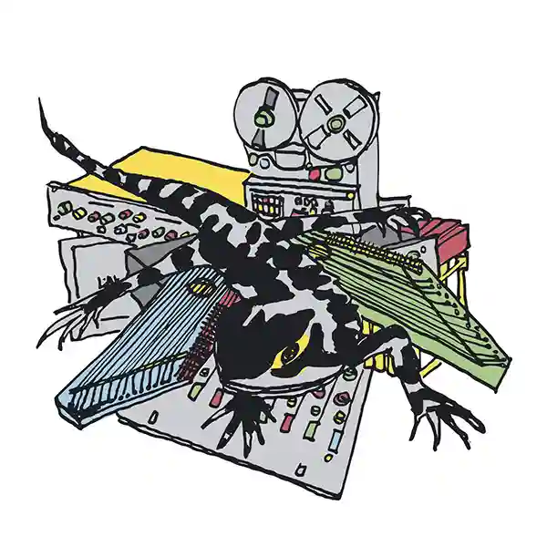 Pochette de l'album "Transit Tribe" par l'artiste Ulrich Troyer