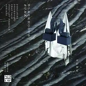 Pochette de l'album "Sunk" par le groupe Blackhoods