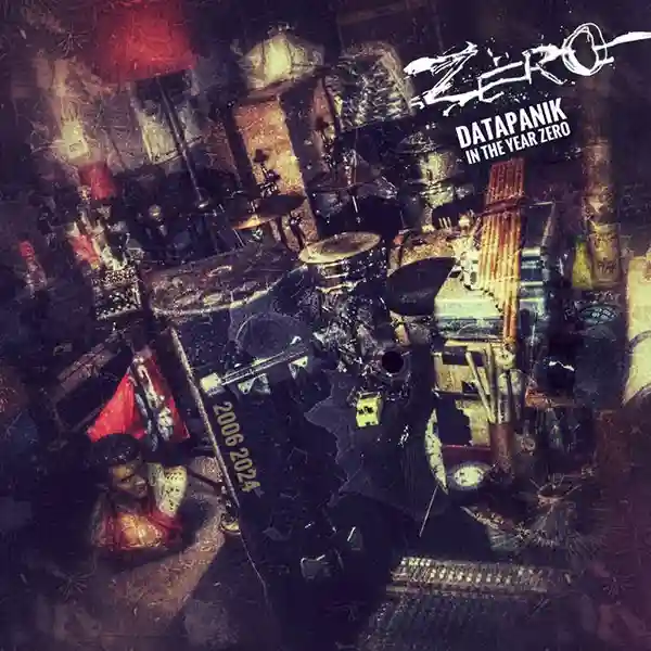 Pochette de la compilation "Datapanik in the Year Zëro" par le groupe Zëro