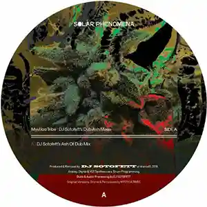 Pochette de l'album "Solar Phenomena" par l'artiste Mystica Tribe