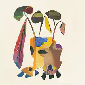 Pochette de l'album "Dessus Oben Alto Up" par les artistes Andrea Belfi & Jules Reidy