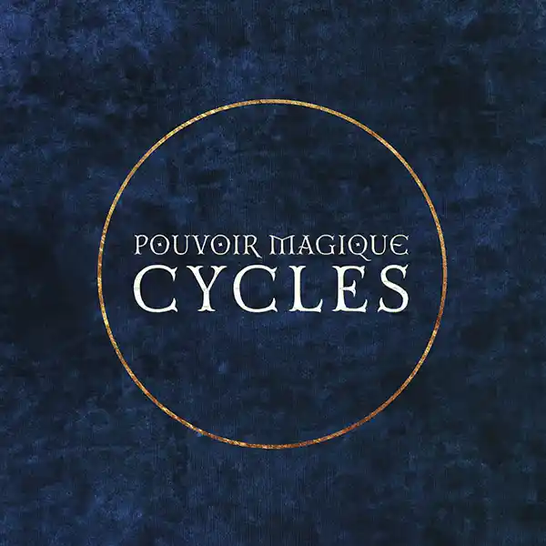 Pochette de l'album "Cycles" par l'artiste Pouvoir Magique alias Clément Vincent.