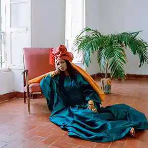 Pochette de l'album "Bamanan" par les artistes Rokia Kone et Jacknife Lee