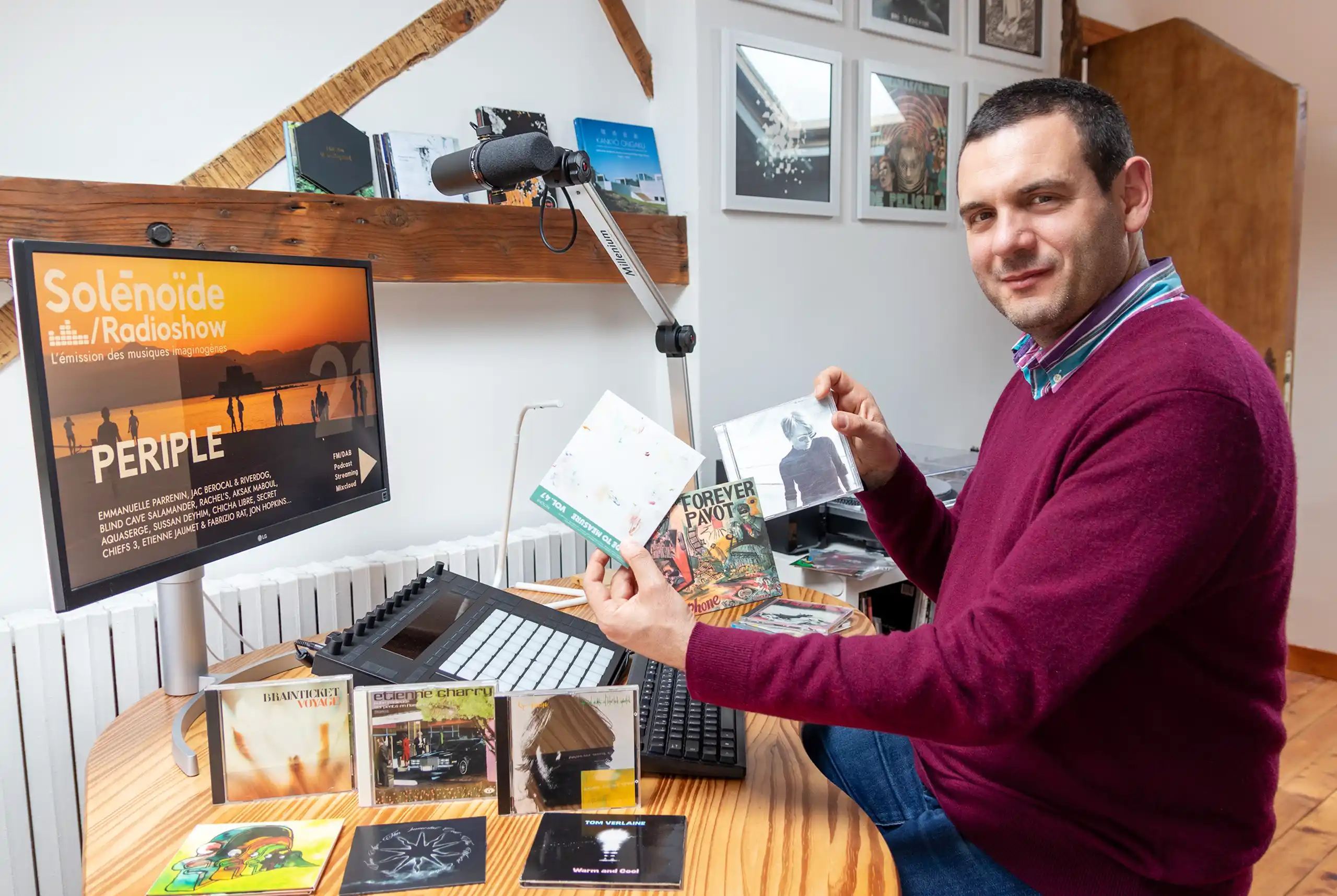 Photo de l'animateur du Solénopole Vincent Arquillière