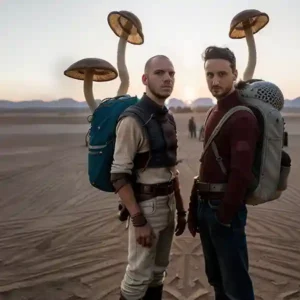 Photo du duo KLIK&FRIK (Rafael Caivano, Lisandro Sona) pour illustrer l'émission "Solénoïde - Virée Argentine 01"