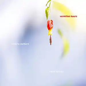 Pochette de l'album "Vermilion Hours" par les artistes Melaine Dalibert et David Sylvian