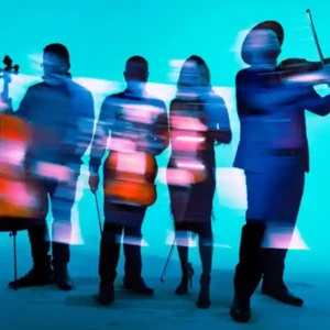 Photo du groupe Vitamin String Quartet pour illustrer l'émission "Solénoïde - Cover Box 13"