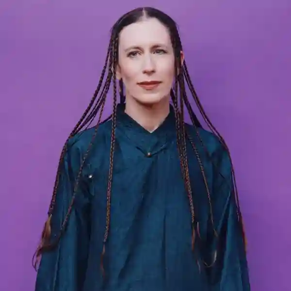 Photo de l'artiste américaine Meredith Monk