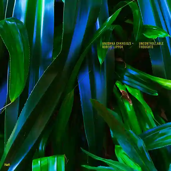 Pochette de l'album "Uncontrollable Thoughts" par les artistes Anushka Chkheidze et Robert Lippok