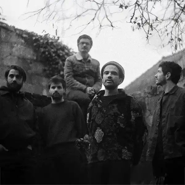 Photo du groupe Dééfait avec Ric Lara, Lucas Valero & Grégoire Couvert, Enir Da, Pablo Valero