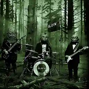 Pochette de l'album "My Father Was A Tree" par le groupe GLOYW (avec Olivier Mellano, John Greaves et Régïs Boulard)