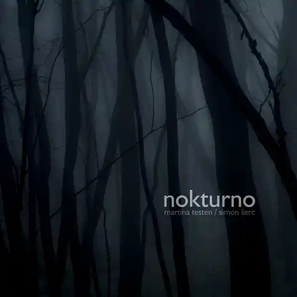 Pochette de l'album "Nokturno" par les artistes Martina Testen et Simon Serc