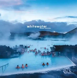 Pochette de l'album "Whitewater" par l'artiste Erwan Keravec