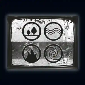 Pochette de la compilation "Elemental Studies" par le label américain Carpe Sonum Records