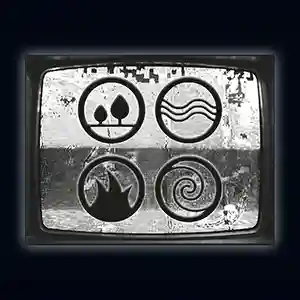 Pochette de la compilation "Elemental Studies" par le label américain Carpe Sonum Records