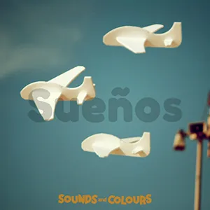 Pochette de l'album "Sueños" (Sounds and Colours) par l'artiste Fernando TRZ