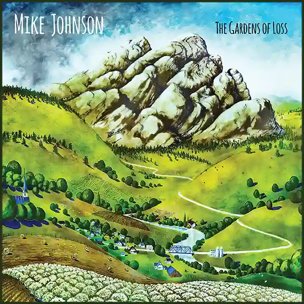 Pochette de l'album "The Gardens of Loss" par l'artiste Mike Johnson (Thinking Plague)