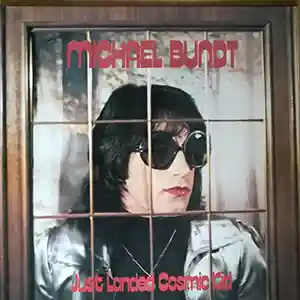 Pochette de l'album "Just Landed Cosmic Kid" par l'artiste Michael Bundt