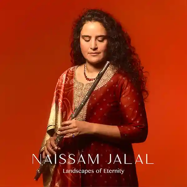 Pochette de l'album "Landscapes of Eternity" par l'artiste Naïssam Jalal