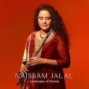 Pochette de l'album "Landscapes of Eternity" par l'artiste Naïssam Jalal