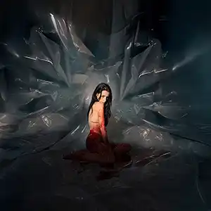 Pochette de l'album "Exuvie" par l'artiste Noémi Büchi