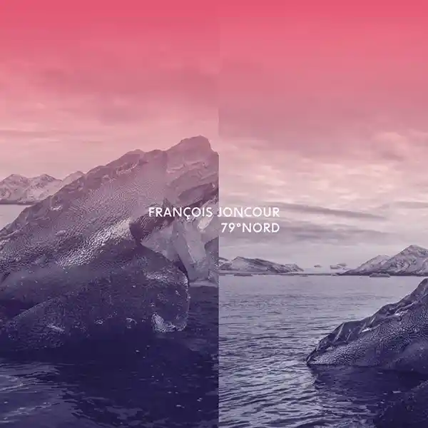 Pochette de l'album "79° Nord" par l'artiste François Joncour