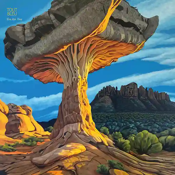Pochette de l'album "You Are Tree" par le groupe Tout Bleu