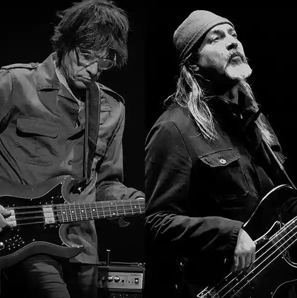 Photo des artistes Ulf Ivarsson et Bill Laswell