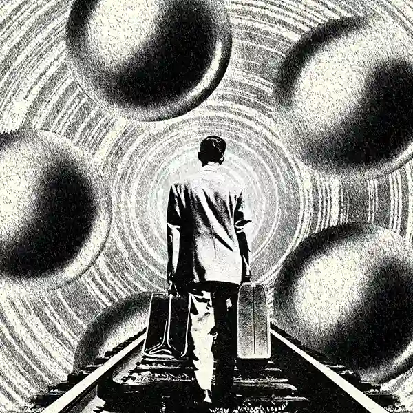 Pochette de l'album "Planetary Motivations" par Diagonals (Nick Daly)