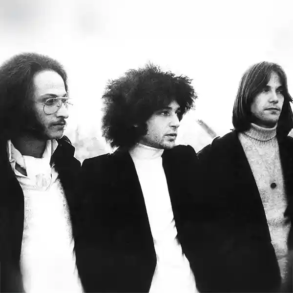 Photo du groupe Heldon avec Richard Pinhas (au milieu)