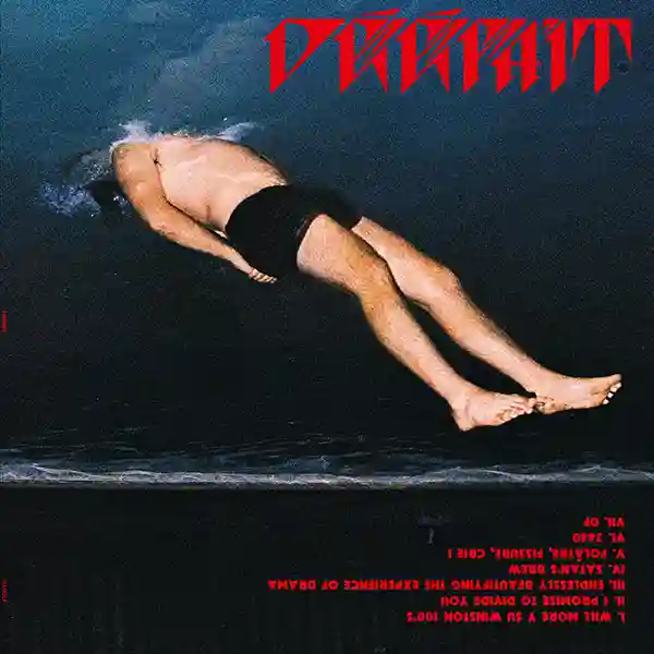 Pochette du premier album "Dééfait" par le groupe Dééfait